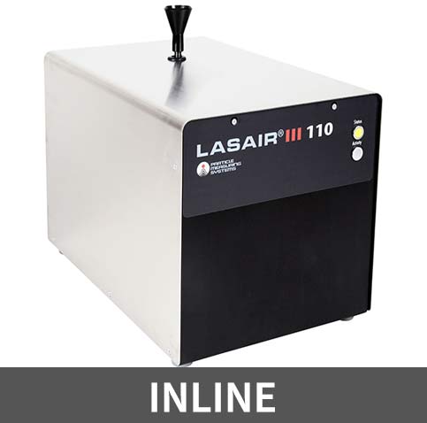 L3 110 Lasair inline 0.1 micron particle counter.