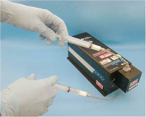 Liquilaz particle counter from Particle Measuring Systems