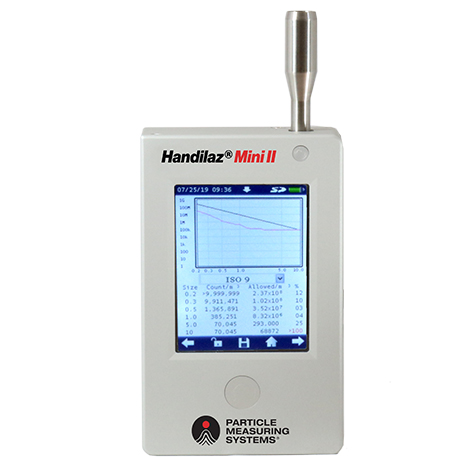 Handheld Particle Counting solutions from Particle Measuring Systems PMS