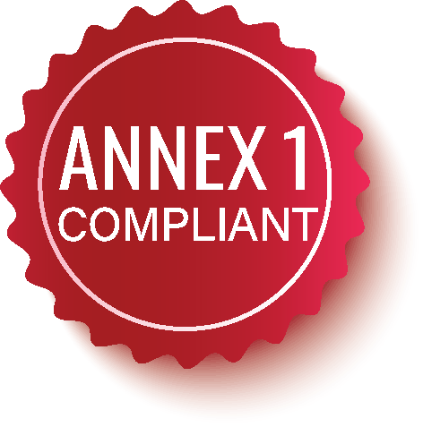 Annex 1 compliant