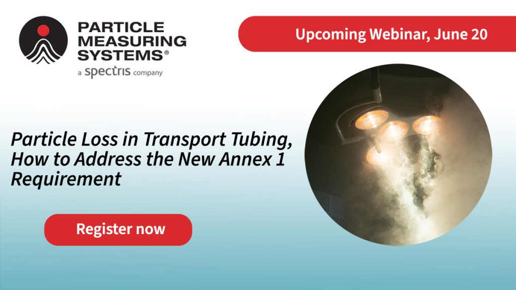 Particle Loss in Transportation Tubing Webinar on June 20